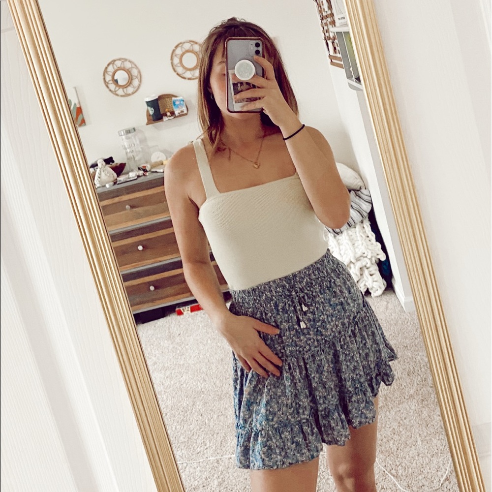 BRAND: SHEIN    SIZE: S    COLORS: blue, pink, white, green (floral)